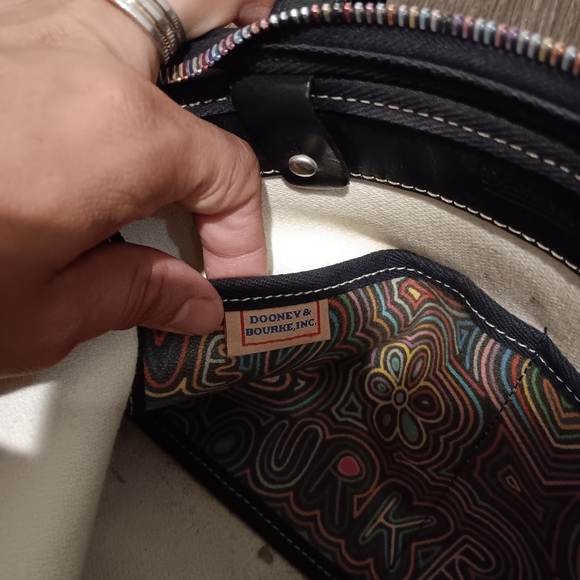 Vintage Y2K Dooney & Bourke Rainbow Graffiti - Picture 3 of 6